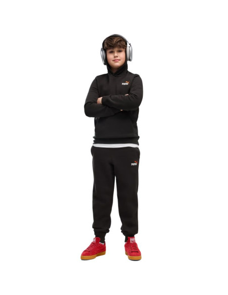 Spodnie dla dzieci puma ess 2 color no. 1 logo czarne 685824 71