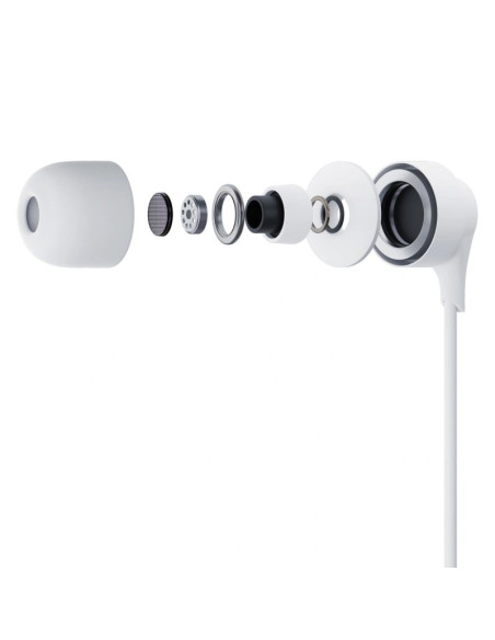Słuchawki 3mk wired headphones przewodowe ze złączem usb-c - białe