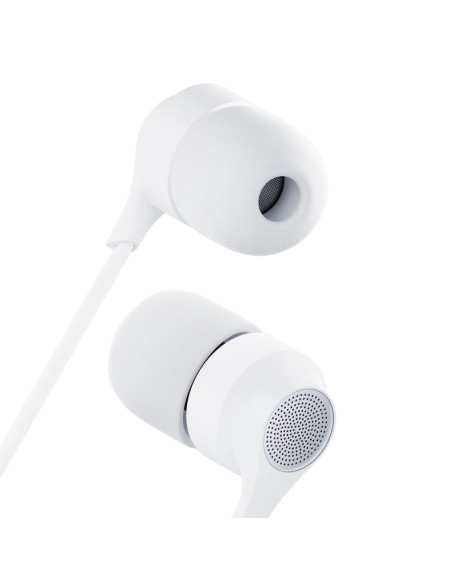 Słuchawki 3mk wired headphones przewodowe ze złączem usb-c - białe
