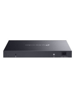 Tp-link omada sg3428xmpp łącza sieciowe zarządzany l2+ gigabit ethernet (10/100/1000) obsługa poe 1u czarny 2