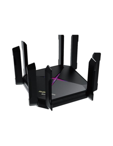 Ruijie networks rg-ew6000gx router bezprzewodowy 2.5 gigabit ethernet dual-band (2.4 ghz / 5.8 ghz) czarny