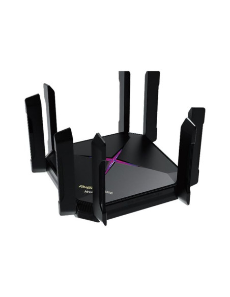 Ruijie networks rg-ew6000gx router bezprzewodowy 2.5 gigabit ethernet dual-band (2.4 ghz / 5.8 ghz) czarny