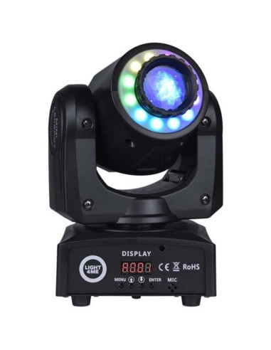 Light4me 30 spot ring - głowica ruchoma led, 30 w