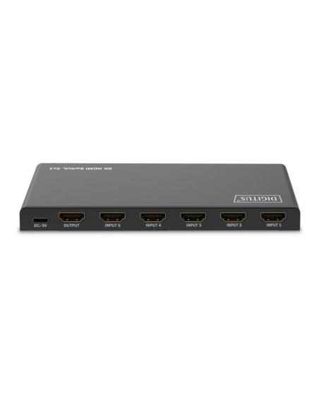 Digitus przełącznik 8k hdmi, 5 x 1