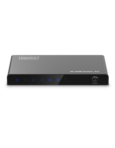Digitus przełącznik 4k hdmi, 3 x 1