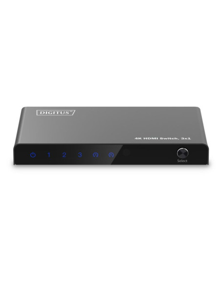 Digitus przełącznik 4k hdmi, 3 x 1