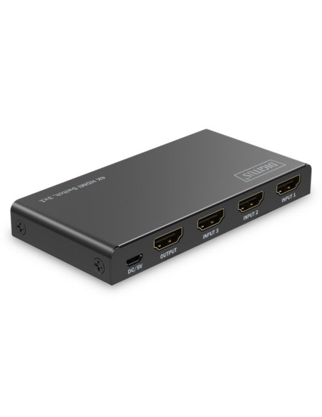 Digitus przełącznik 4k hdmi, 3 x 1