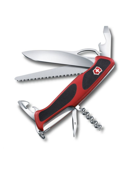 Scyzoryk victorinox rangergrip 79, 12 f, 130mm, czerwono-czarny