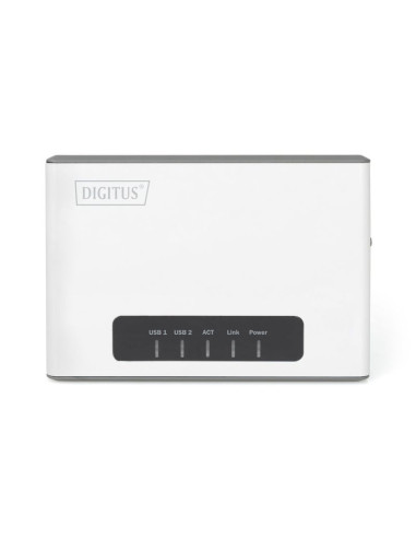 Digitus serwer sieciowy wielofunkcyjny, bezprzewodowy 2-portowy, usb 2.0, 300mbps dn-13024