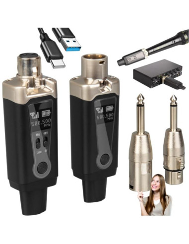 Dna wxlr1 bezprzewodowy system transmisji audio uh