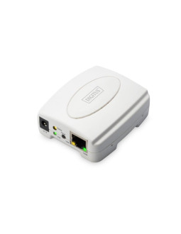Digitus serwer wydruku lan 1xusb 2.0 1xrj45 fast ethernet 10/100mbps dn-13003-2