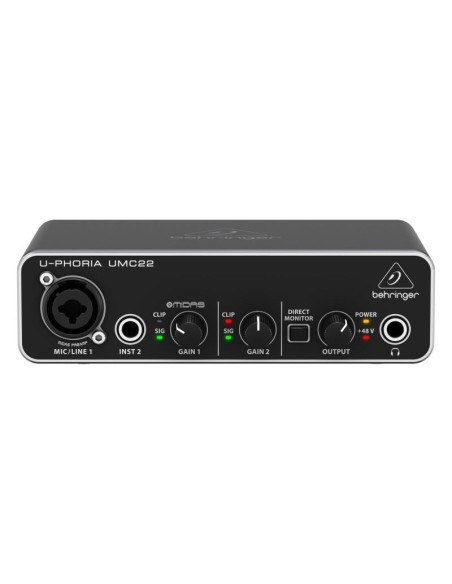 Behringer umc22 - interfejs audio usb