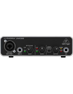 Behringer umc22 - interfejs audio usb 2