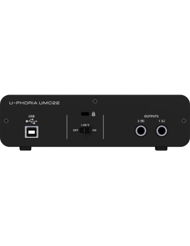 Behringer umc22 - interfejs audio usb