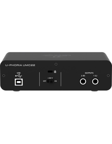 Behringer umc22 - interfejs audio usb
