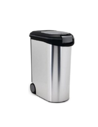 Curver petlife 20kg - pojemnik do przechowywania karmy, srebrny