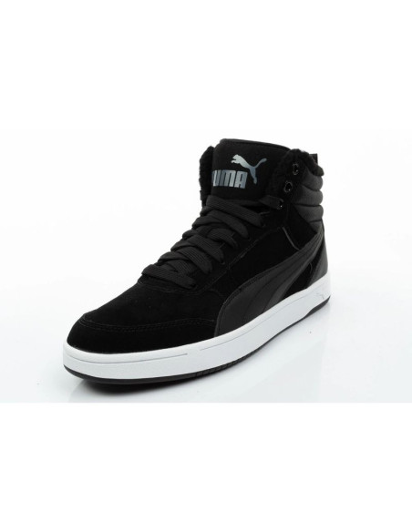 Puma buty męskie rebound street czarne za kostkę ocieplane