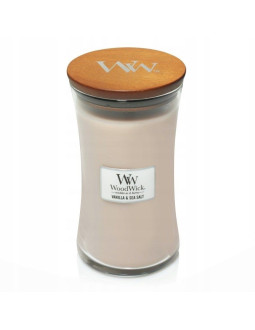 Świeca elipsa vanilla & sea salt woodwick