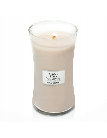 Świeca elipsa vanilla & sea salt woodwick