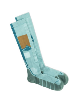 Skarpetki buff merino hw over the calf socks hwo1 sea green l 2