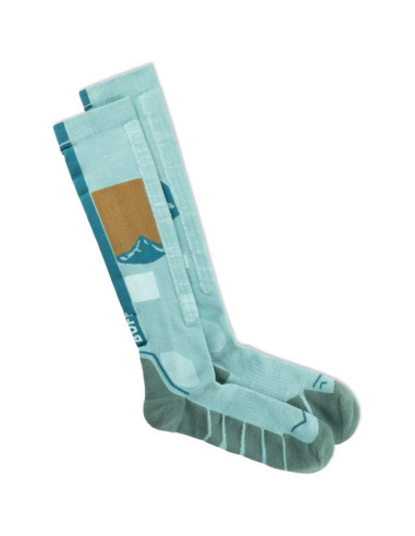 Skarpetki buff merino hw over the calf socks hwo1 sea green l