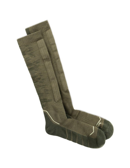Skarpetki buff merino hw over the calf socks hwo2 olive green l