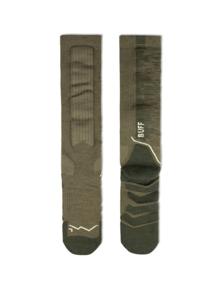 Skarpetki buff merino hw over the calf socks hwo2 olive green l