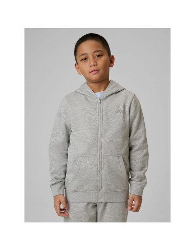 Bluza dresowa regular z kapturem chłopięca 4f 4fjrmm00tswsm2747-25m