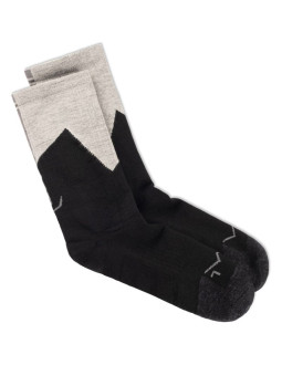 Skarpetki buff merino mw crew socks mwc1 black l 2