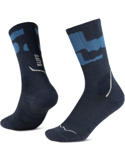 Skarpetki buff merino mw crew socks mwc2 night blue l