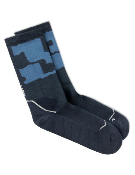 Skarpetki buff merino mw crew socks mwc2 night blue l