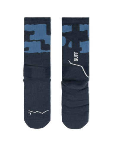 Skarpetki buff merino mw crew socks mwc2 night blue l