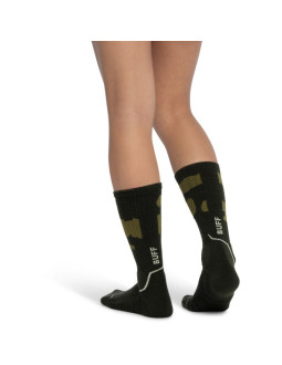 Skarpetki buff merino mw crew socks mwc2 beetle green l 2