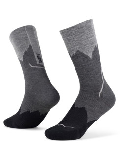 Skarpetki buff merino lightweight crew sock lwc3 black l