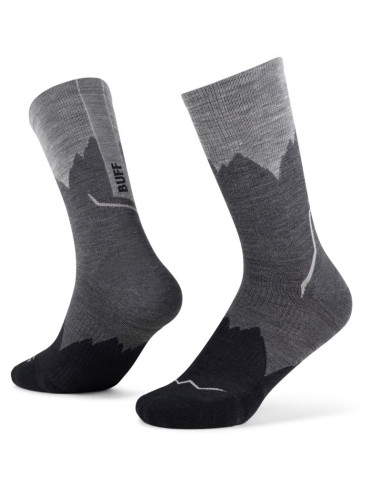 Skarpetki buff merino lightweight crew sock lwc3 black l