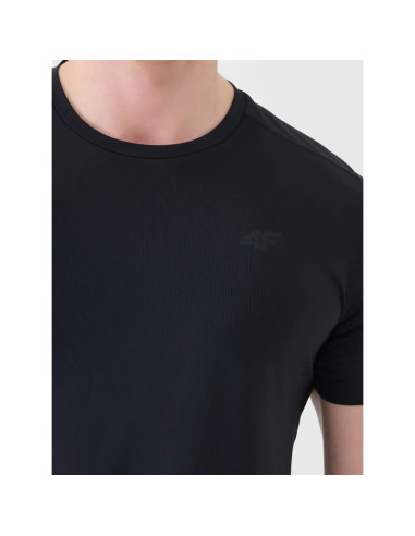 T-shirt treningowy z wykończeniem szybkoschnącym męski 4f 4fwaw26tftsm2355-20s