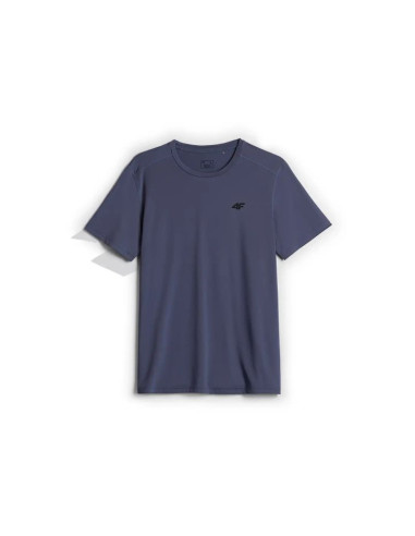 T-shirt treningowy z wykończeniem szybkoschnącym męski 4f 4fwaw26tftsm2355-33s