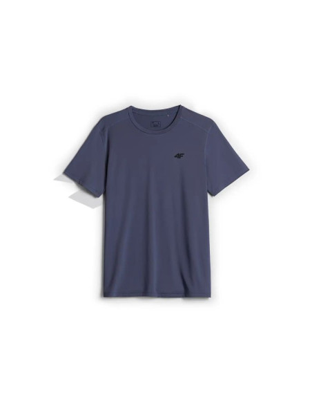 T-shirt treningowy z wykończeniem szybkoschnącym męski 4f 4fwaw26tftsm2355-33s