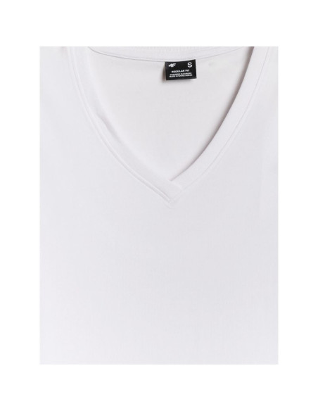 T-shirt regular gładki damski 4f 4frmm00ttshf3618-10s