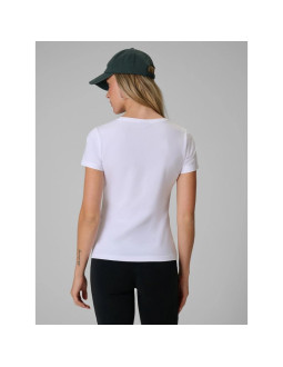 T-shirt slim gładki damski 4f 4frmm00ttshf3619-10s 2