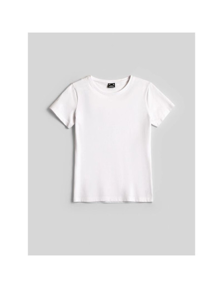 T-shirt slim gładki damski 4f 4frmm00ttshf3619-10s