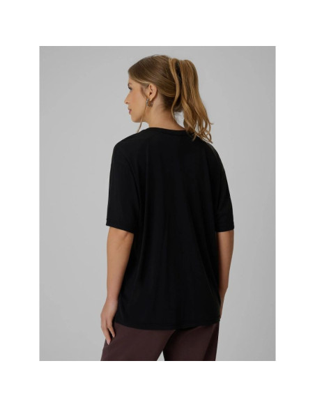 T-shirt loose z modalem damski 4f 4frss26ttshf3630-20s