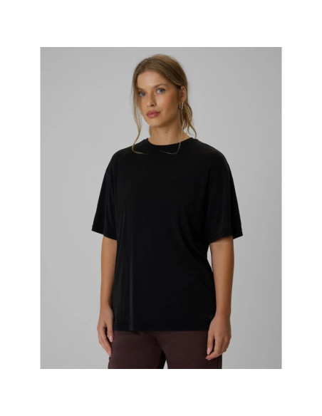 T-shirt loose z modalem damski 4f 4frss26ttshf3630-20s