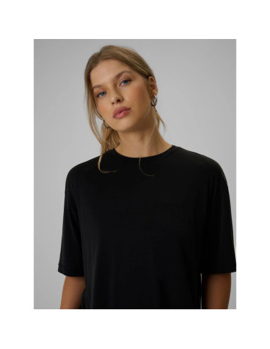T-shirt loose z modalem damski 4f 4frss26ttshf3630-20s