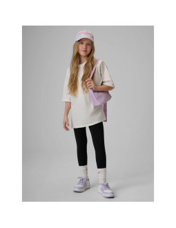 Legginsy dzianinowe dziewczęce 4f 4fjrmm00ttigf316-20s