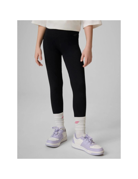 Legginsy dzianinowe dziewczęce 4f 4fjrmm00ttigf316-20s