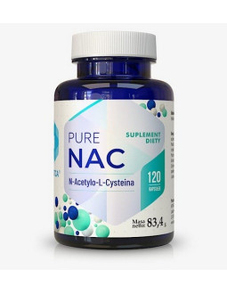 Pure Nac – N-Acetylo-L-Cysteina (120 Kaps.)