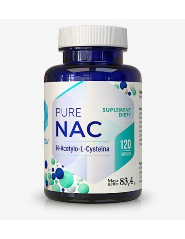 Pure Nac – N-Acetylo-L-Cysteina (120 Kaps.)