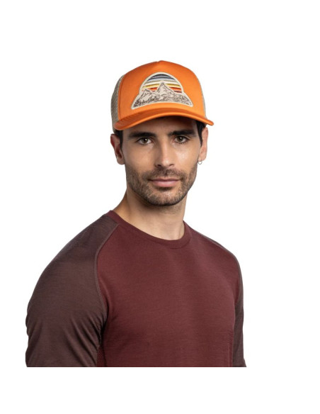 Buff trucker cap 13575722130 pomarańczowe l/xl
