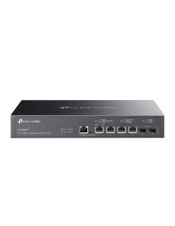 Tp-link omada sx3206hpp łącza sieciowe zarządzany l2+ 10g ethernet (100/1000/10000) obsługa poe czarny